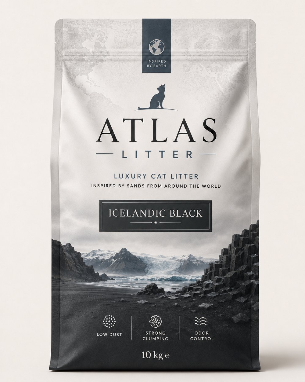 Atlas Litter Icelandic Black bag