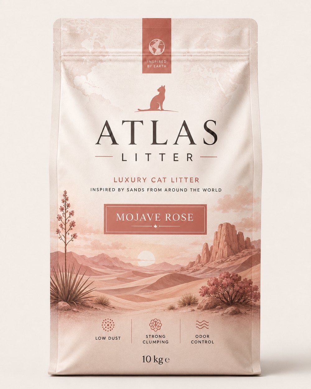 Atlas Litter Mojave Rose bag