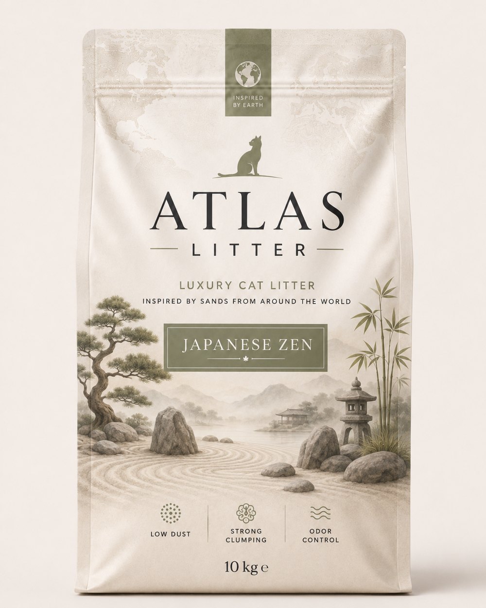 Atlas Litter Japanese Zen bag